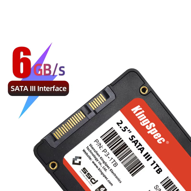 Upgrade Your System with the KingSpec Internal SSD Drive - Lightning Fast Storage from 120GB to 4TB for Laptops & PCs