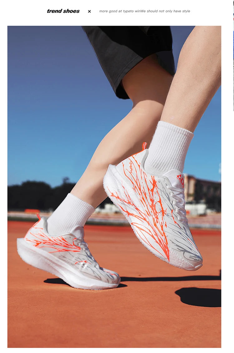 Men's Running Non-slip Walking Sneakers Fashion Casual Sports Shoes Breathable Lightweight Couple Outdoor Tennis Size:35-45