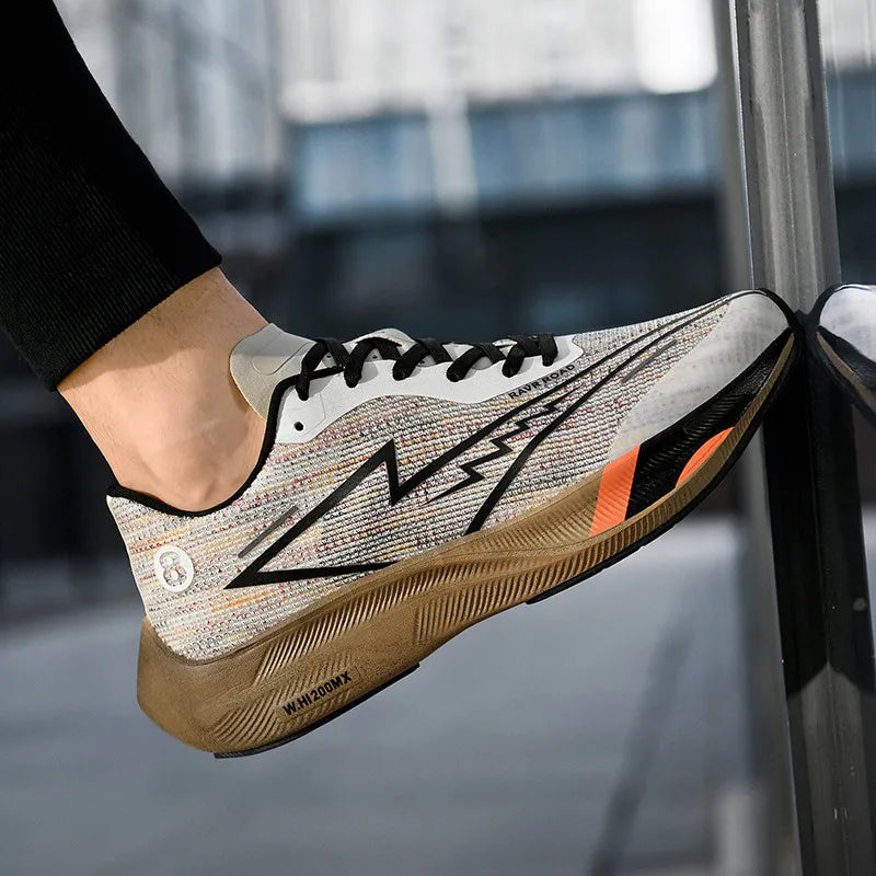 Sneakers Man High Quality Non-Slip Casual Sports Shoes Lightweight Breathable Tennis Shoe Running Shoes Carbon Plate Men Trainer