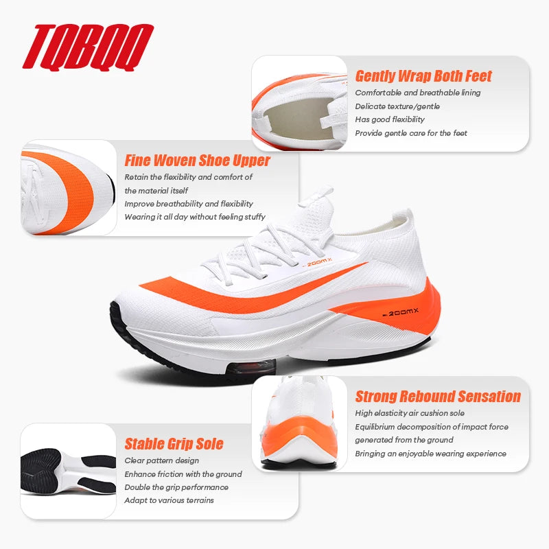 Unisex Casual Sneakers Breathable Running Shoes Women's Lightweight Walking Gym Shoes Low Top Tennis Non-Slip Sportwear Footwear