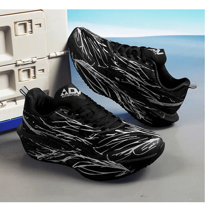 Men's Running Non-slip Walking Sneakers Fashion Casual Sports Shoes Breathable Lightweight Couple Outdoor Tennis Size:35-45