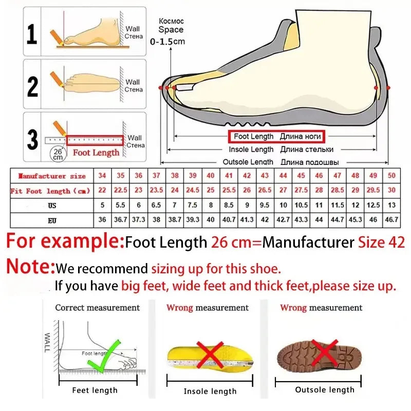 Men's Thick Sole Sneakers Fashion Casual Shoes Designer Platform Height Increasing Sports Shoes for Men Street Style Tennis Shoe