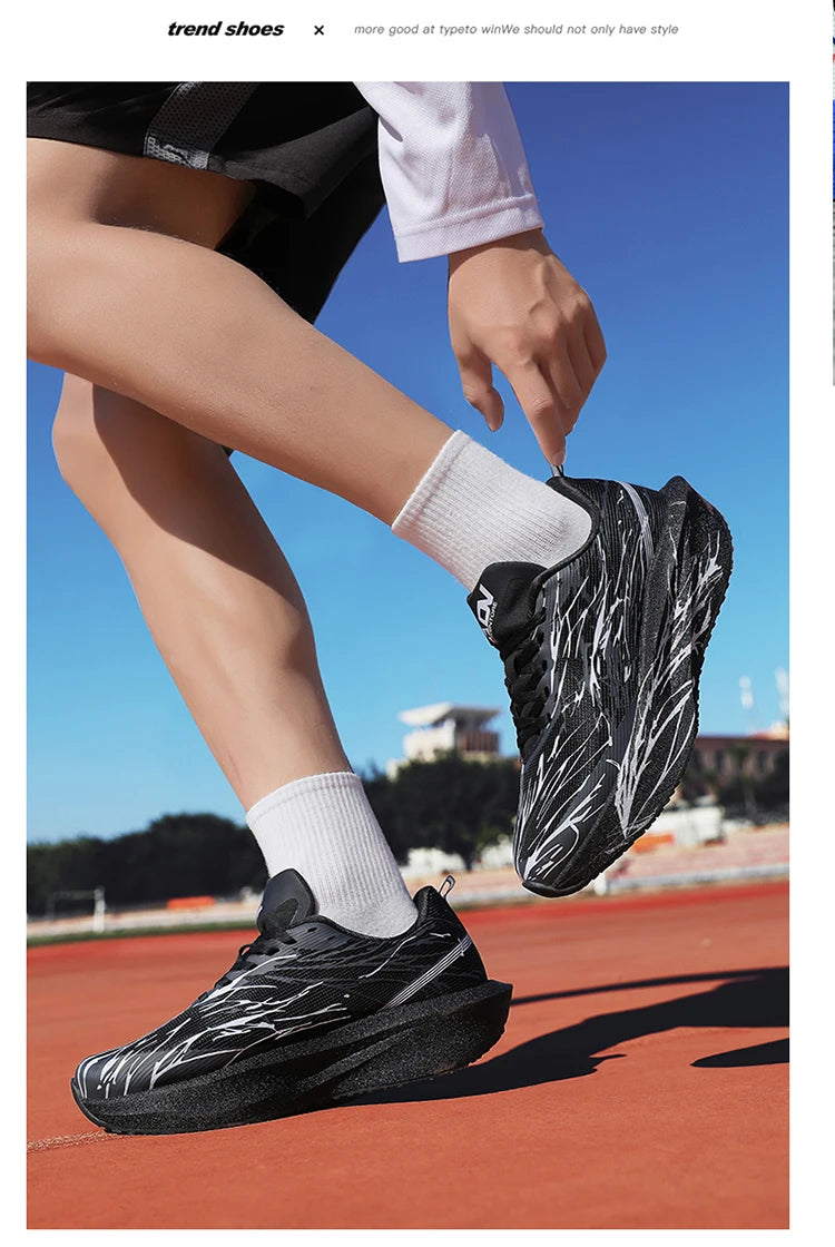 Men's Running Non-slip Walking Sneakers Fashion Casual Sports Shoes Breathable Lightweight Couple Outdoor Tennis Size:35-45