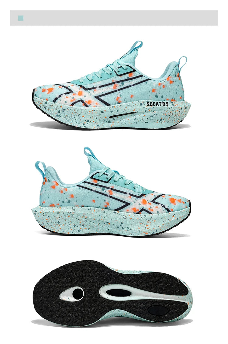 Men Sports Running Shoes Casual Marathon Breathable Lightweight Women's Comfortable Athletic Nonskid Walking Sneakers Outdoors