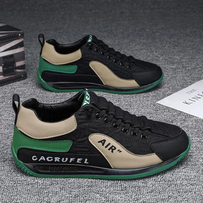 2025 New Men Sneakers Fashion Thick Sole Men Casual Shoes Luxury Breathable Outdoor Male Running Shoes Lace-Up Mens tennis Shoes