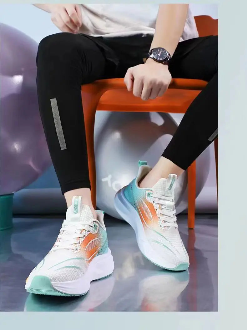 Men's Sneakers Casual Breathable Sports Shoes Men Anti Slip Wear-resistant Running Shoes Outdoor Walking Training Tennis Shoes