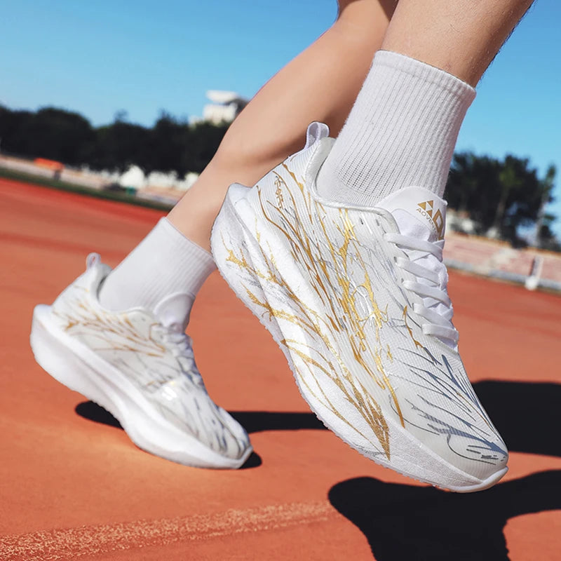 Men's Running Non-slip Walking Sneakers Fashion Casual Sports Shoes Breathable Lightweight Couple Outdoor Tennis Size:35-45