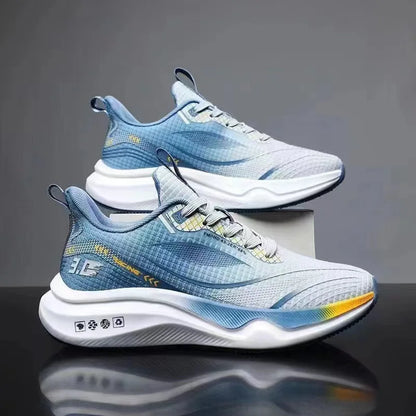 Men's Sneakers Breathable Running Shoes Lightweight Platform Shoes Comfortable Soft Casual Shoes Outdoor Non Slip Tennis Shoe