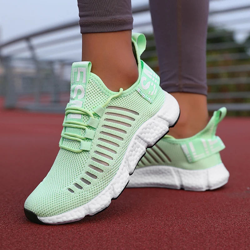 Women Casual Shoes Sneakers Breathable Athletic Lightweight Outdoor Running Sports Shoes for Women Walking Tennis Jogging Shoes