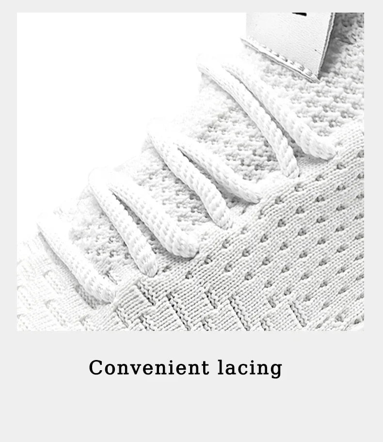 Trainers Breathable Soft Sole Sports Casual Shoes Fashion Lace-up Thick-soled White Shoes Tenis Masculino Mens White Sneakers