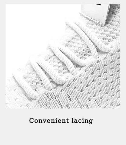 Trainers Breathable Soft Sole Sports Casual Shoes Fashion Lace-up Thick-soled White Shoes Tenis Masculino Mens White Sneakers