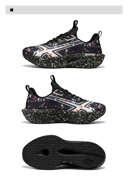 Men Sports Running Shoes Casual Marathon Breathable Lightweight Women's Comfortable Athletic Nonskid Walking Sneakers Outdoors