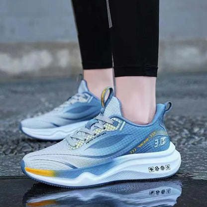 Men's Sneakers Breathable Running Shoes Lightweight Platform Shoes Comfortable Soft Casual Shoes Outdoor Non Slip Tennis Shoe