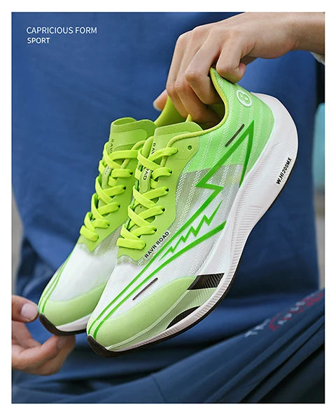 Sneakers Man High Quality Non-Slip Casual Sports Shoes Lightweight Breathable Tennis Shoe Running Shoes Carbon Plate Men Trainer