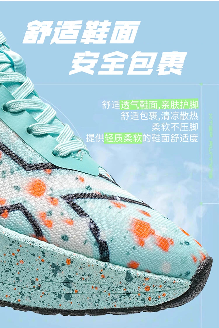 Men Sports Running Shoes Casual Marathon Breathable Lightweight Women's Comfortable Athletic Nonskid Walking Sneakers Outdoors