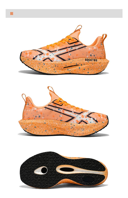 Men Sports Running Shoes Casual Marathon Breathable Lightweight Women's Comfortable Athletic Nonskid Walking Sneakers Outdoors