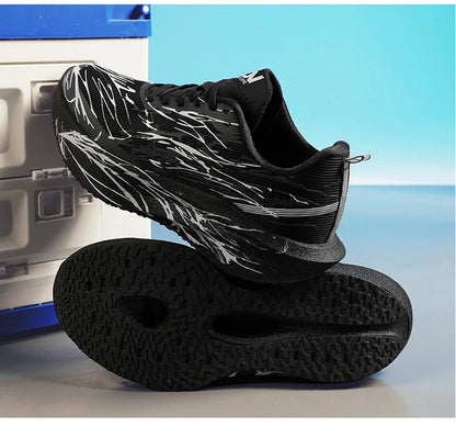 Men's Running Non-slip Walking Sneakers Fashion Casual Sports Shoes Breathable Lightweight Couple Outdoor Tennis Size:35-45