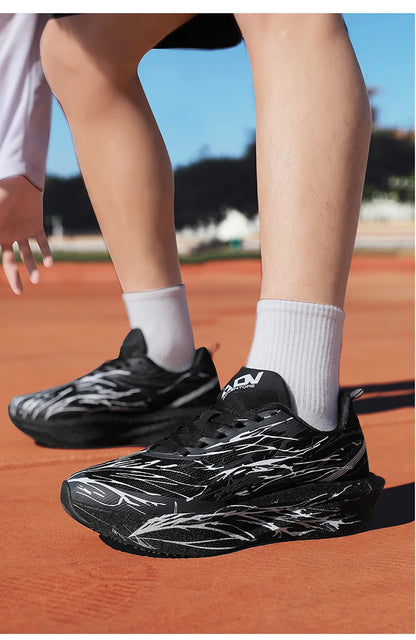 Men's Running Non-slip Walking Sneakers Fashion Casual Sports Shoes Breathable Lightweight Couple Outdoor Tennis Size:35-45