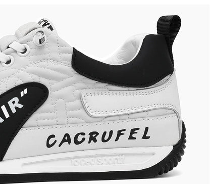 2025 New Men Sneakers Fashion Thick Sole Men Casual Shoes Luxury Breathable Outdoor Male Running Shoes Lace-Up Mens tennis Shoes