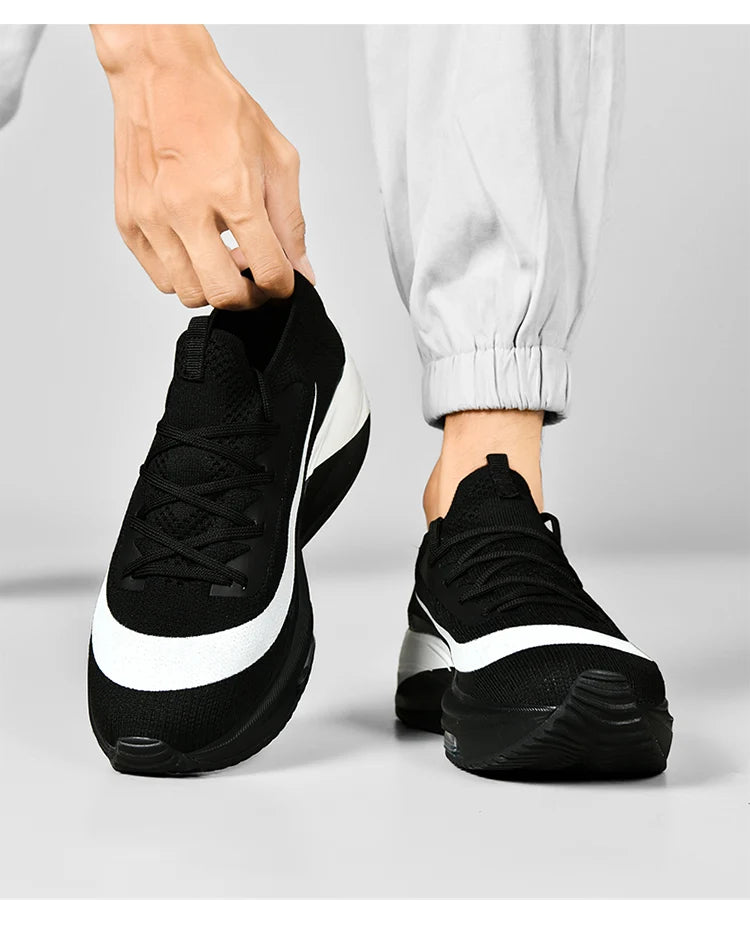 Unisex Casual Sneakers Breathable Running Shoes Women's Lightweight Walking Gym Shoes Low Top Tennis Non-Slip Sportwear Footwear