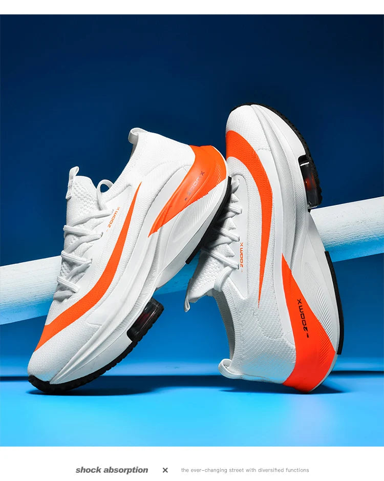 Unisex Casual Sneakers Breathable Running Shoes Women's Lightweight Walking Gym Shoes Low Top Tennis Non-Slip Sportwear Footwear