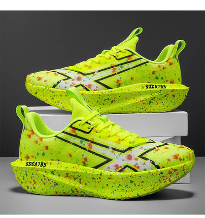 Men Sports Running Shoes Casual Marathon Breathable Lightweight Women's Comfortable Athletic Nonskid Walking Sneakers Outdoors