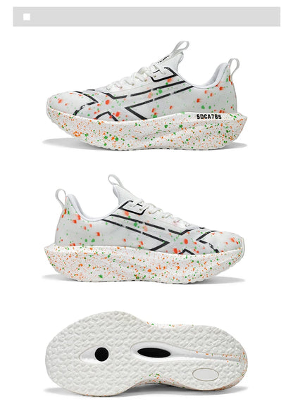 Men Sports Running Shoes Casual Marathon Breathable Lightweight Women's Comfortable Athletic Nonskid Walking Sneakers Outdoors