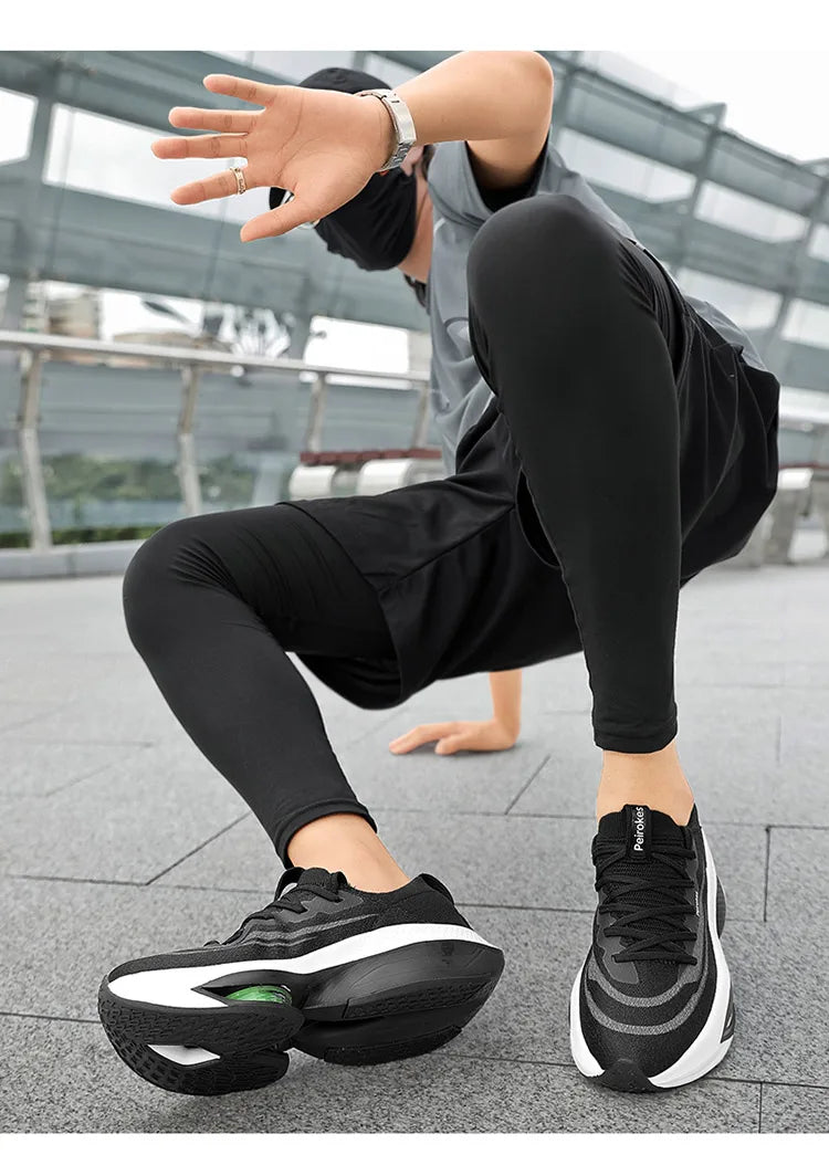 Men's casual sneakers air cushion breathable sneakers Lightweight outdoor mesh running shoes jogging tennis women's walking shoe