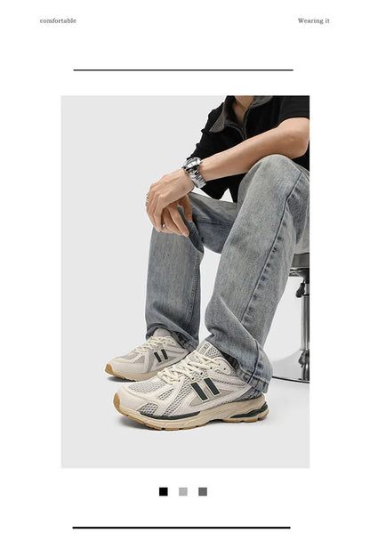 Original Couples Casual Sneaker Men Low Cut Breathable Men's Running Shoes Outdoor Comfort Platform Trainers Man Brand Sneakers