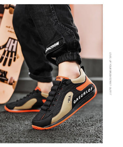 2025 New Men Sneakers Fashion Thick Sole Men Casual Shoes Luxury Breathable Outdoor Male Running Shoes Lace-Up Mens tennis Shoes