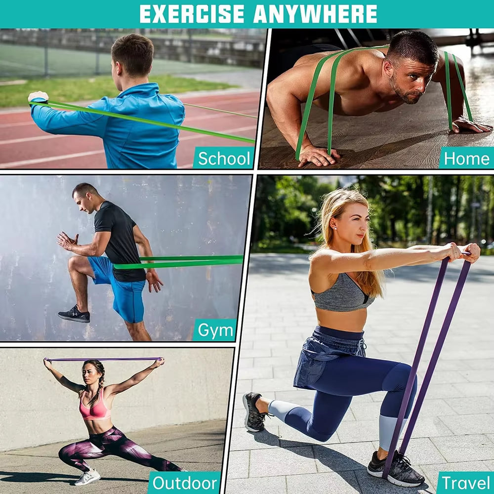 Ultimate Heavy Duty Resistance Bands for All Fitness Levels - Perfect for Home Gym, Pilates, and Strength Training