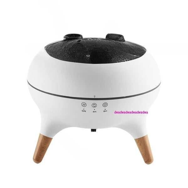 Zen Flame Mist Wood Lantern