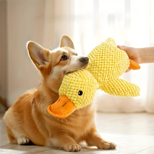 Plush Squeaky Duck Toy